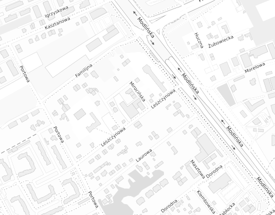 Mapa z adresem organizacji