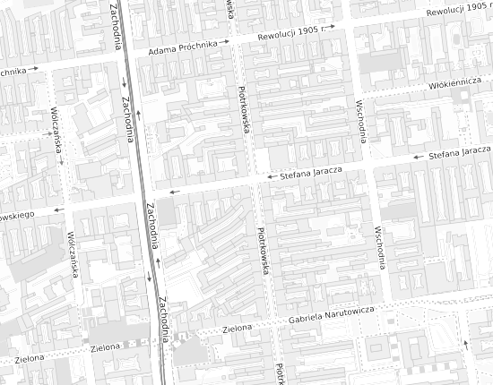 Mapa z adresem organizacji