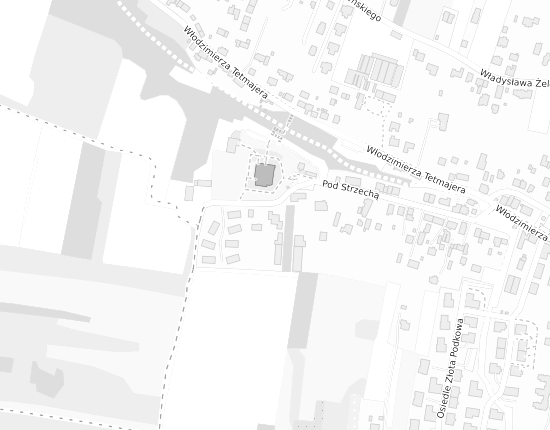Mapa z adresem organizacji
