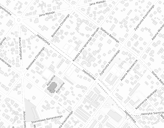 Mapa z adresem organizacji