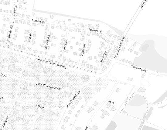 Mapa z adresem organizacji