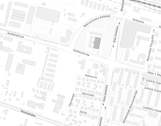 Mapa z adresem organizacji