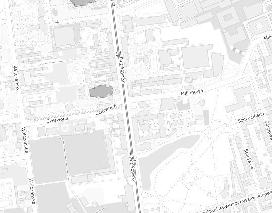 Mapa z adresem organizacji