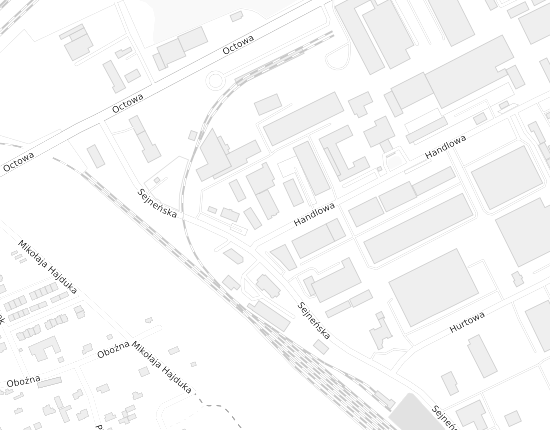 Mapa z adresem organizacji