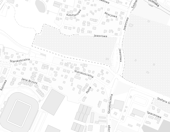 Mapa z adresem organizacji