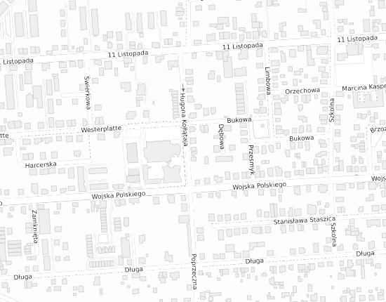 Mapa z adresem organizacji