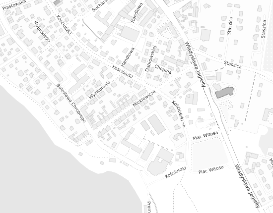 Mapa z adresem organizacji