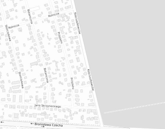 Mapa z adresem organizacji