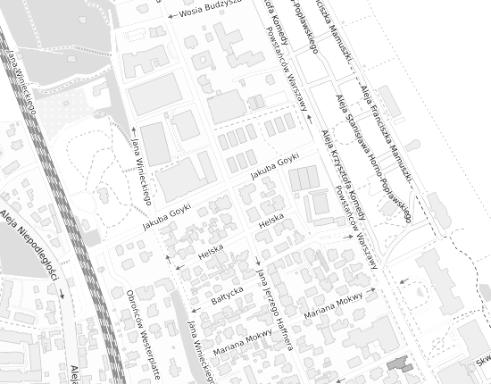 Mapa z adresem organizacji