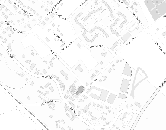 Mapa z adresem organizacji