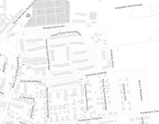 Mapa z adresem organizacji