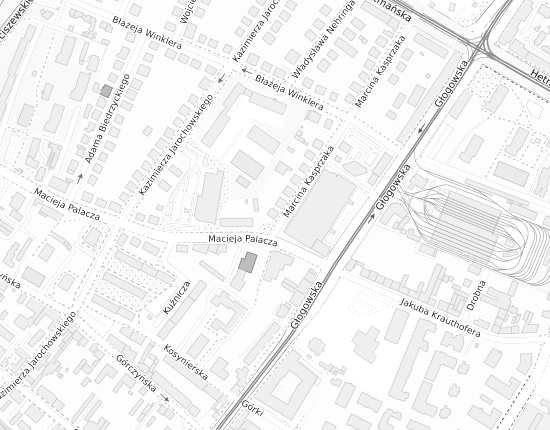 Mapa z adresem organizacji