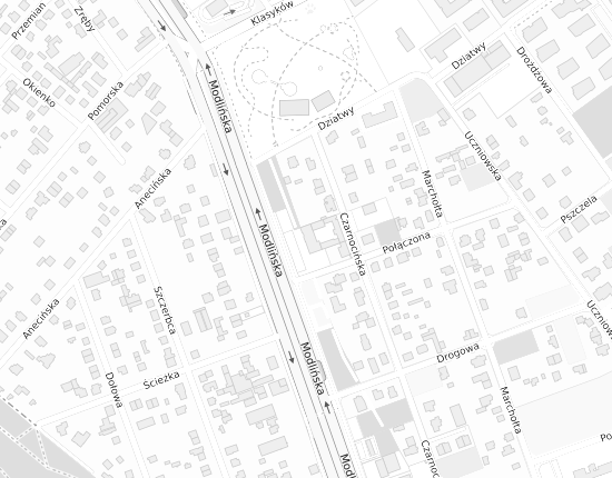 Mapa z adresem organizacji