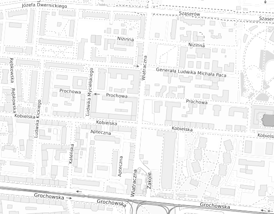 Mapa z adresem organizacji