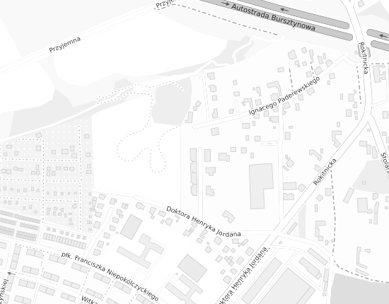 Mapa z adresem organizacji