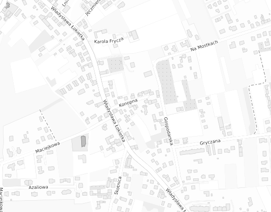 Mapa z adresem organizacji