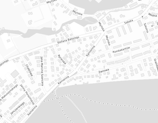 Mapa z adresem organizacji