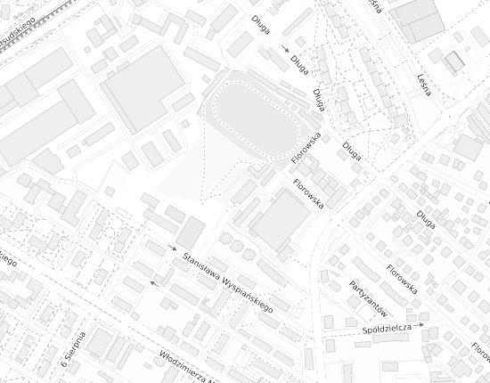 Mapa z adresem organizacji