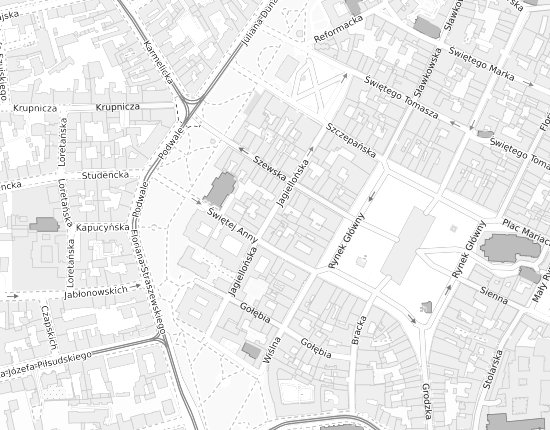 Mapa z adresem organizacji