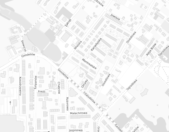 Mapa z adresem organizacji