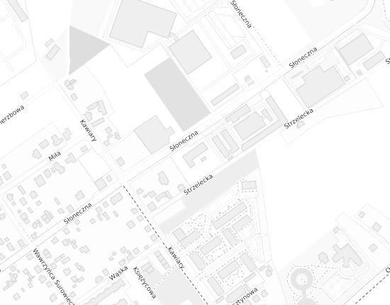 Mapa z adresem organizacji