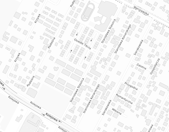 Mapa z adresem organizacji