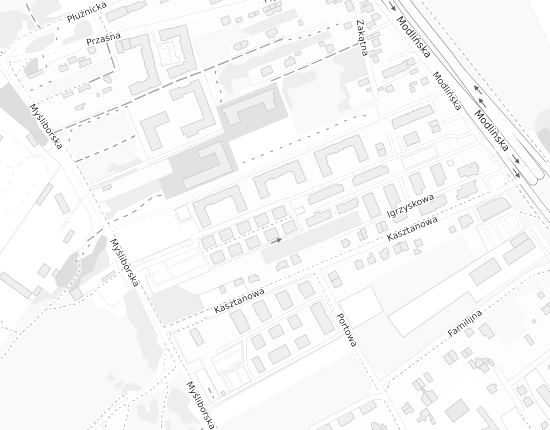 Mapa z adresem organizacji