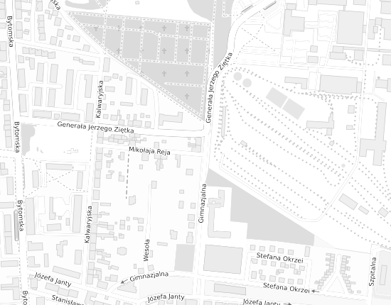 Mapa z adresem organizacji