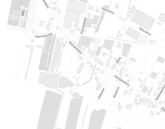 Mapa z adresem organizacji