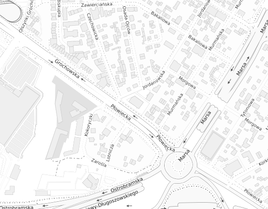 Mapa z adresem organizacji