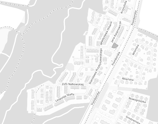 Mapa z adresem organizacji