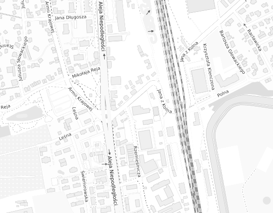 Mapa z adresem organizacji