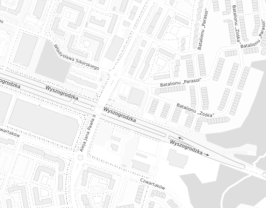 Mapa z adresem organizacji