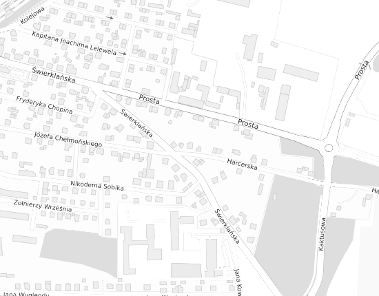 Mapa z adresem organizacji