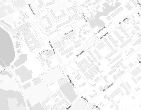 Mapa z adresem organizacji