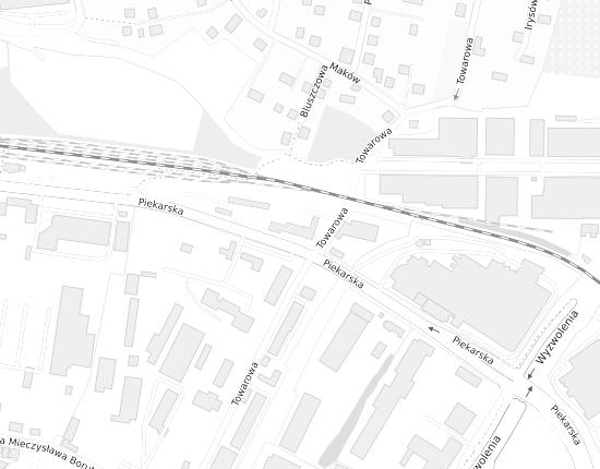 Mapa z adresem organizacji