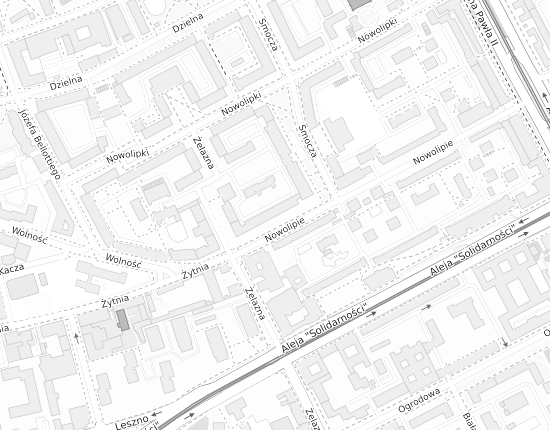 Mapa z adresem organizacji