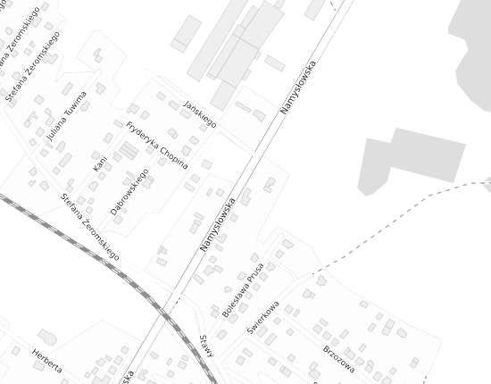 Mapa z adresem organizacji