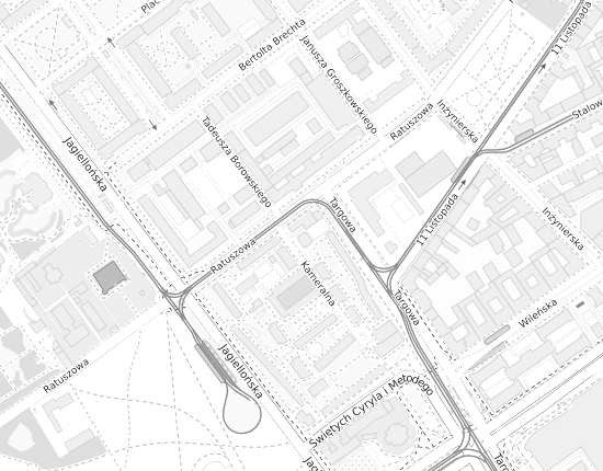 Mapa z adresem organizacji