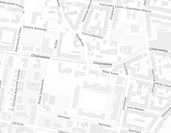 Mapa z adresem organizacji