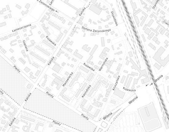 Mapa z adresem organizacji