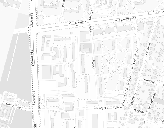 Mapa z adresem organizacji