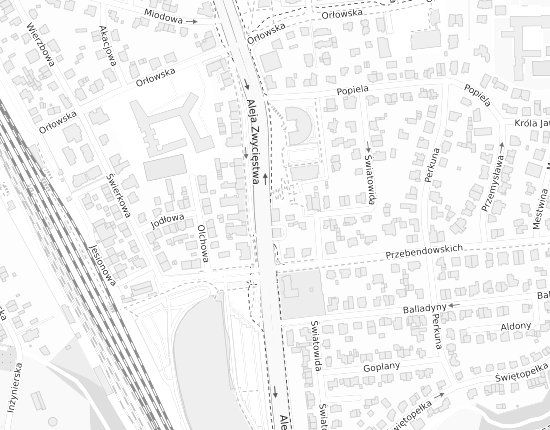 Mapa z adresem organizacji