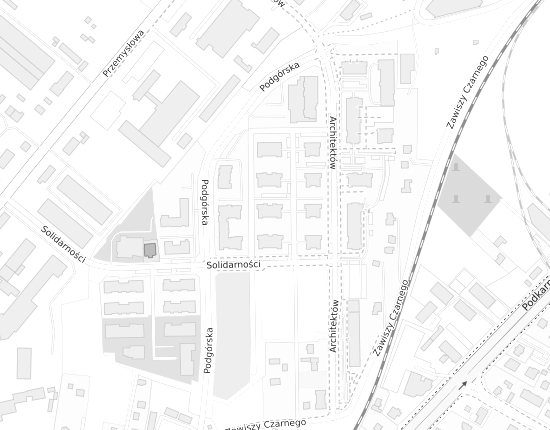 Mapa z adresem organizacji