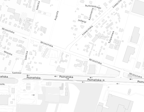 Mapa z adresem organizacji