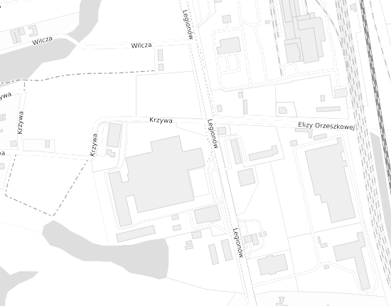 Mapa z adresem organizacji
