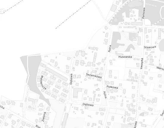 Mapa z adresem organizacji