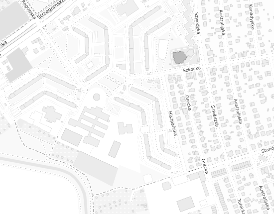 Mapa z adresem organizacji