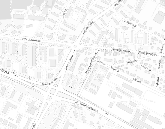 Mapa z adresem organizacji