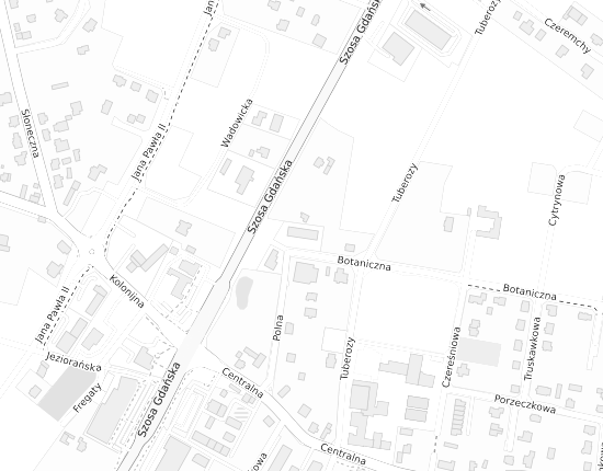 Mapa z adresem organizacji